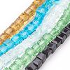 Glass Bead Strands GLAA-R041-4x4mm-M-1