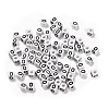 Opaque Acrylic Beads OACR-S076-01O-1