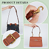 2Pcs 2 Style Cowhide Leather Bag Handles FIND-WR0010-19A-5