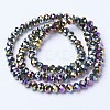 Electroplate Transparent Glass Beads Strands LS-EGLA-A034-T6mm-UA07-2