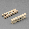 Wooden Craft Pegs Clips X-AJEW-S035-30mm-1