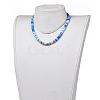 Handmade Polymer Clay Heishi Beaded Necklaces NJEW-JN02890-4