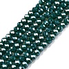 Electroplate Glass Beads Strands EGLA-A044-P2mm-A09-1