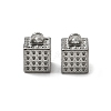 304 Stainless Steel Pendant Rhinestone Settings STAS-C148-05P-1