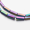 Electroplate Non-magnetic Synthetic Hematite Bead Strands G-F337-02-02-1