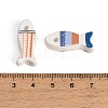 Printed Handmade Porcelain Pendants PR-CBAB520-02-3