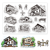 Custom PVC Plastic Clear Stamps DIY-WH0448-0447-1