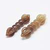 Natural Carnelian/Red Agate Links connectors G-T122-13E-2