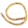 Baking Paint Synthetic Turquoise Beads Strands G-H060-02B-10-3