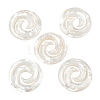 Natural White Shell Cabochons SSHEL-B006-05-1