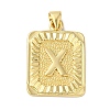 Rack Plating Brass Pendants KK-B092-42G-X-1