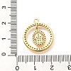 Brass Micro Pave Cubic Zirconia Pendants KK-G519-07G-06-3