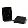 Texture Paper Necklace Gift Boxes OBOX-G016-C05-B-1