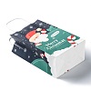 Christmas Theme Kraft Paper Gift Bags CARB-L009-A03-4