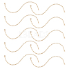 304 Stainless Steel Figaro Chain Necklaces STAS-UN0017-37G-1