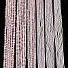 Transparent Glass Beads Strands X-EGLA-A044-T8mm-MB22-2