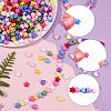 1500Pcs 15 Style Opaque Acrylic Beads SACR-SZ0001-13-6