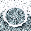 Spray Painted Picasso Cylinder Glass Seed Beads GLAA-T028-12A-07-3