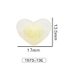 Frosted Resin Cabochons MRMJ-T073-13E-2