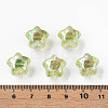 1-Hole Transparent Acrylic Buttons MACR-S373-129-C02-6