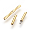 Vacuum Plating 304 Stainless Steel Bayonet Clasps STAS-F196-01G-01-2