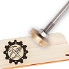 Stamping Embossing Soldering Iron with Stamp AJEW-WH0113-15-16-1