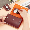 Portable PU Leather Single Watch Pouch Storage Bags ABAG-WH0048-20B-3