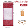 Jute Cloth Wine Bottle Storage Pouches ABAG-WH20018-15A-2