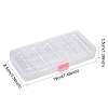 Plastic Bead Containers LS-C025Y-3
