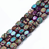 Natural Regalite/Imperial Jasper/Sea Sediment Jasper Beads Strands X-G-Z008-01B-1