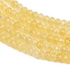 Dyed Natural Malaysia Jade Rondelle Beads Strands X-G-E316-2x4mm-47-7