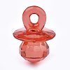 Transparent Acrylic Pendants TACR-S149-09-4