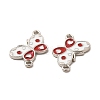 Alloy Enamel Connector Charms PALLOY-F290-13P-02-2