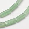 Natural Green Aventurine Beads Strands G-N0175-06-4x13mm-3