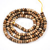 Natural Picture Jasper Beads Strands G-T141-34-2