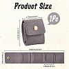 1Pc PU Leather Jewelry Rolls ABAG-CL0001-43C-2