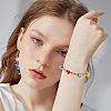 Nbead Handmade Evil Eye Lampwork Beads Strands LAMP-NB0001-49D-7