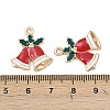 Christmas Alloy Enamel Pendants FIND-I067-02KCG-04B-3