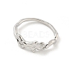 Brass Finger Ring Settings KK-G518-05P-2