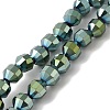 Electroplated Synthetic Non-magnetic Hematite Beads Strands G-I364-L01-06-1