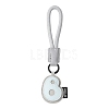 PU Leather Letter Pendant Decoration HJEW-YWC0002-001B-1