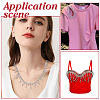 Iron Rhinestone Cup Chains CH-WH0011-03S-5
