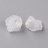 Frosted Acrylic Bead Caps MACR-S371-10A-701-2