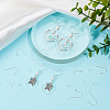 10 Pairs 925 Sterling Silver Earring Hooks STER-BBC0006-80-4