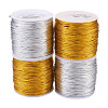 Jewelry Braided Thread Metallic Cords MCOR-KS0001-001-2