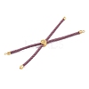 Nylon Cords Bracelet Makings Fit for Connector Charms AJEW-P116-01G-27-2