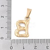 304 Stainless Steel Pendants X-STAS-F235-01G-B-6