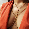 Alloy Cyrstal Rhinestone Flat Round Multi Layer Chain Sexy Bikini Body Chains WG11E0D-04-1