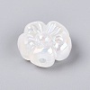 UV Plating Opaque Acrylic Beads OACR-N161-08-4