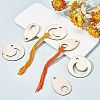  20Pcs 2 Style Wood Plywood Embroidery Floss Organizer FIND-NB0002-25-2